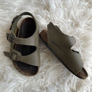 Birkenstock Roma mocha sandals toddler little kid